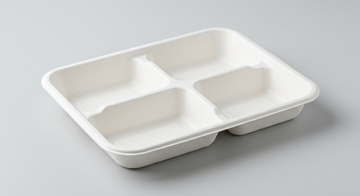 Meal Tray — 4 Compartment (4CP)